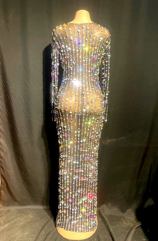 Diana covered in Diamonds - Black