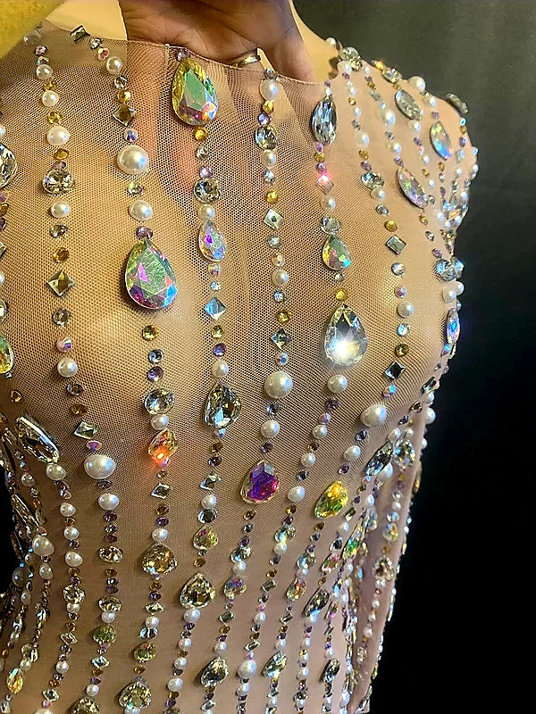 Diana covered in Diamonds - Black