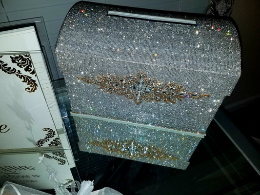 Gold trim blinged items