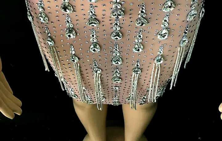 Jenny covered in Gems