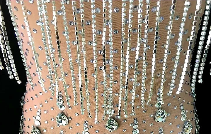 Jenny covered in Gems