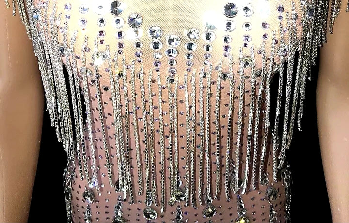 Jenny covered in Gems