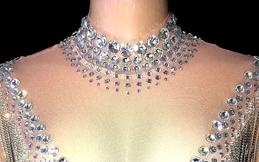 Jenny covered in Gems