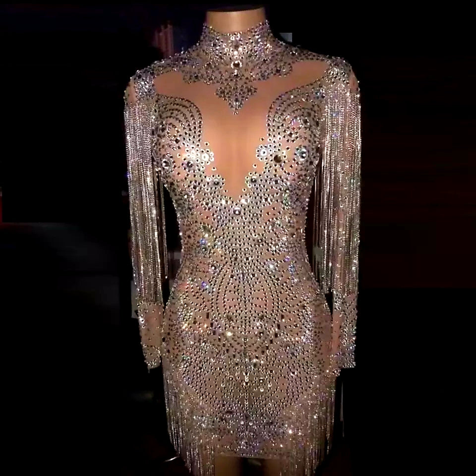 Saint with Rhinestone Trim