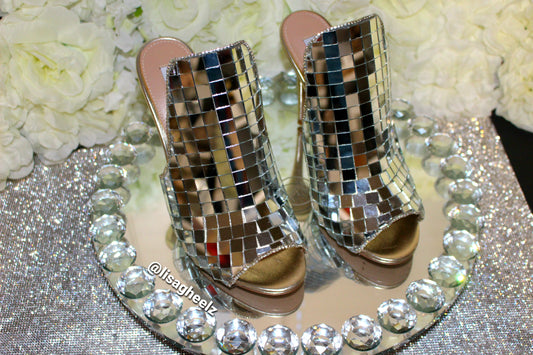 Mosaic Mirror Mules