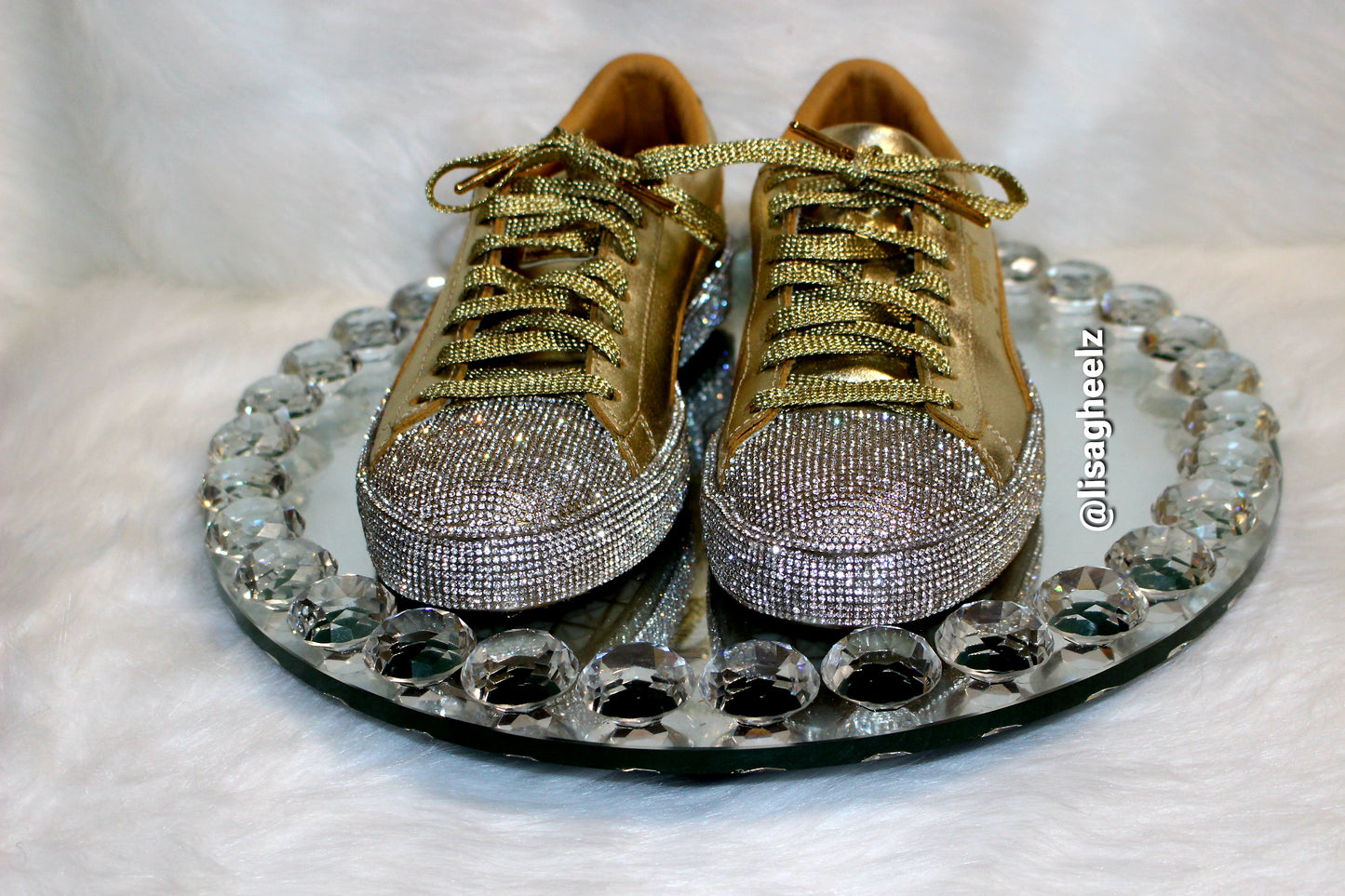 Lacy VVS Rhinestone Sneakers