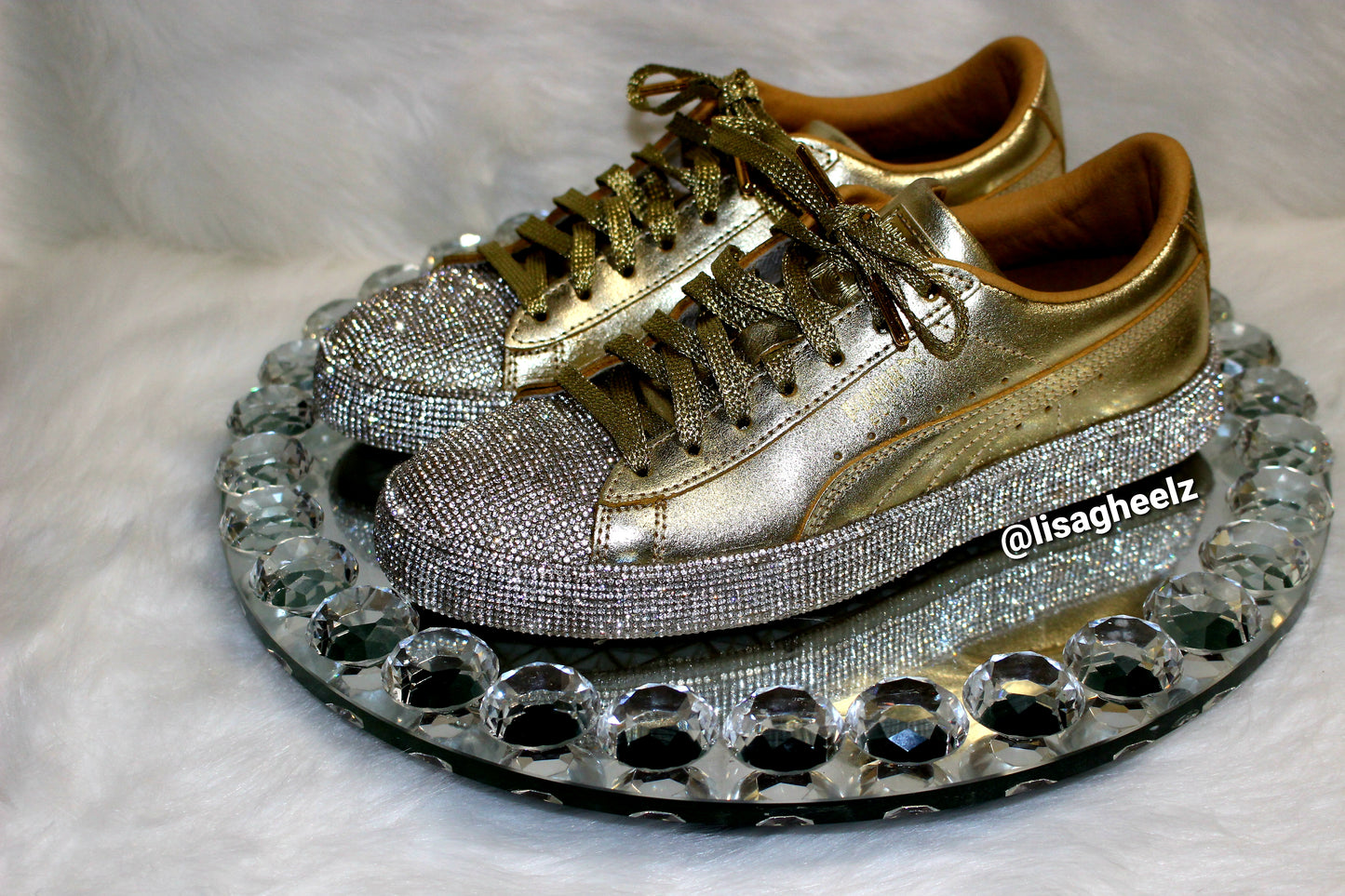 Lacy VVS Rhinestone Sneakers
