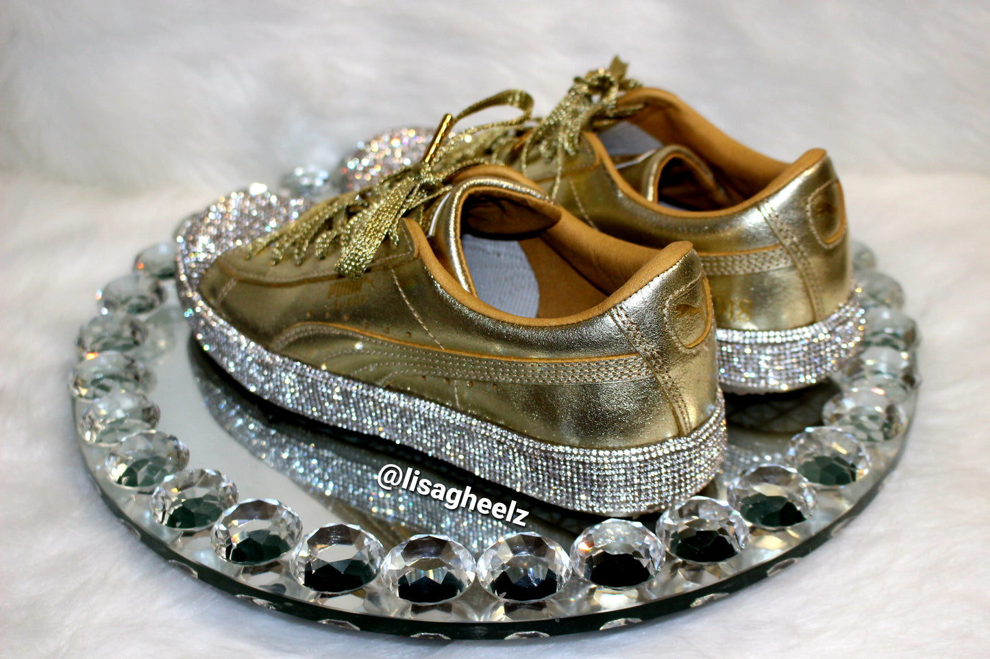 Lacy VVS Rhinestone Sneakers