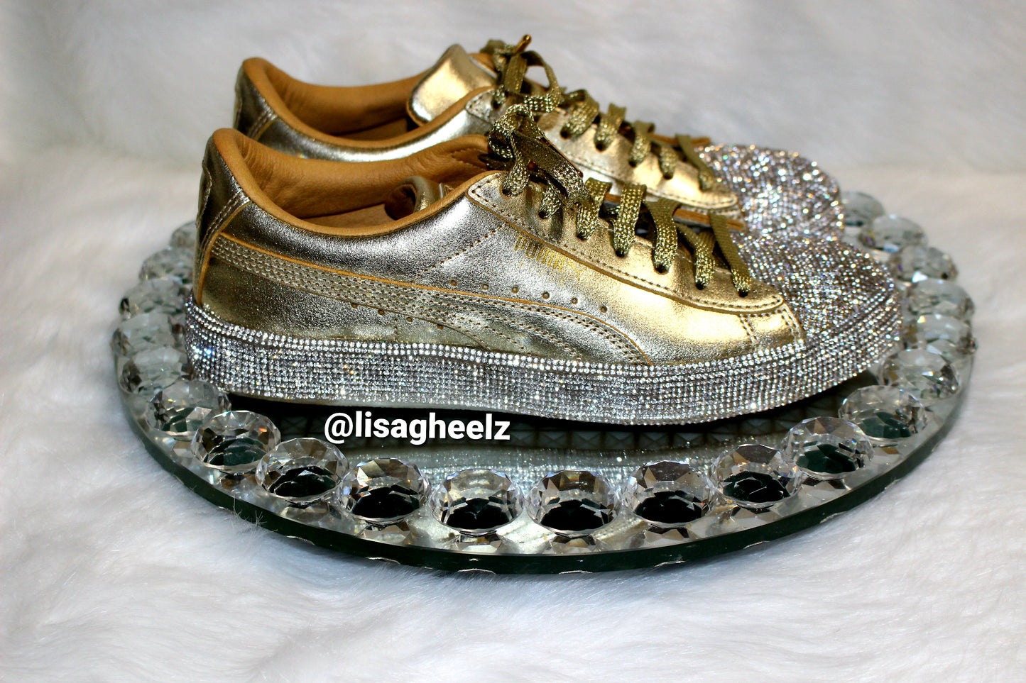 Lacy VVS Rhinestone Sneakers