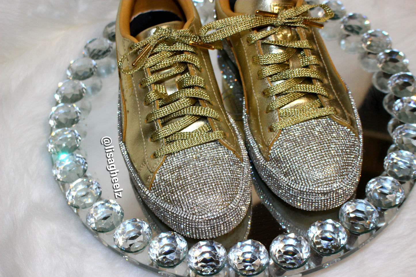 Lacy VVS Rhinestone Sneakers