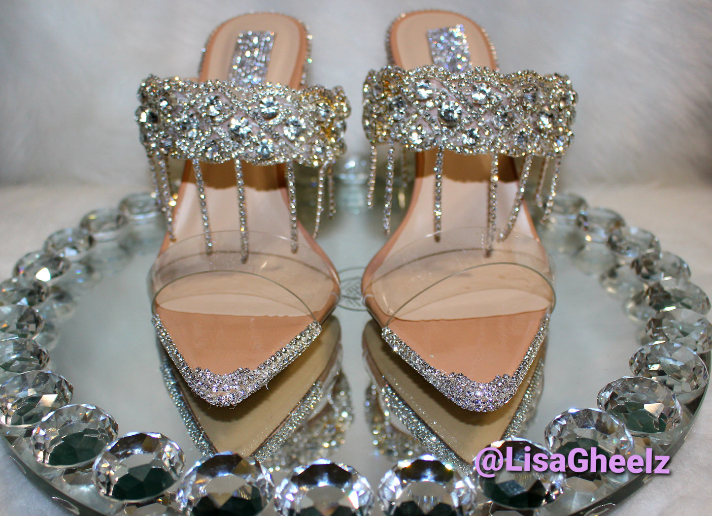 Cleo Crystal Heels