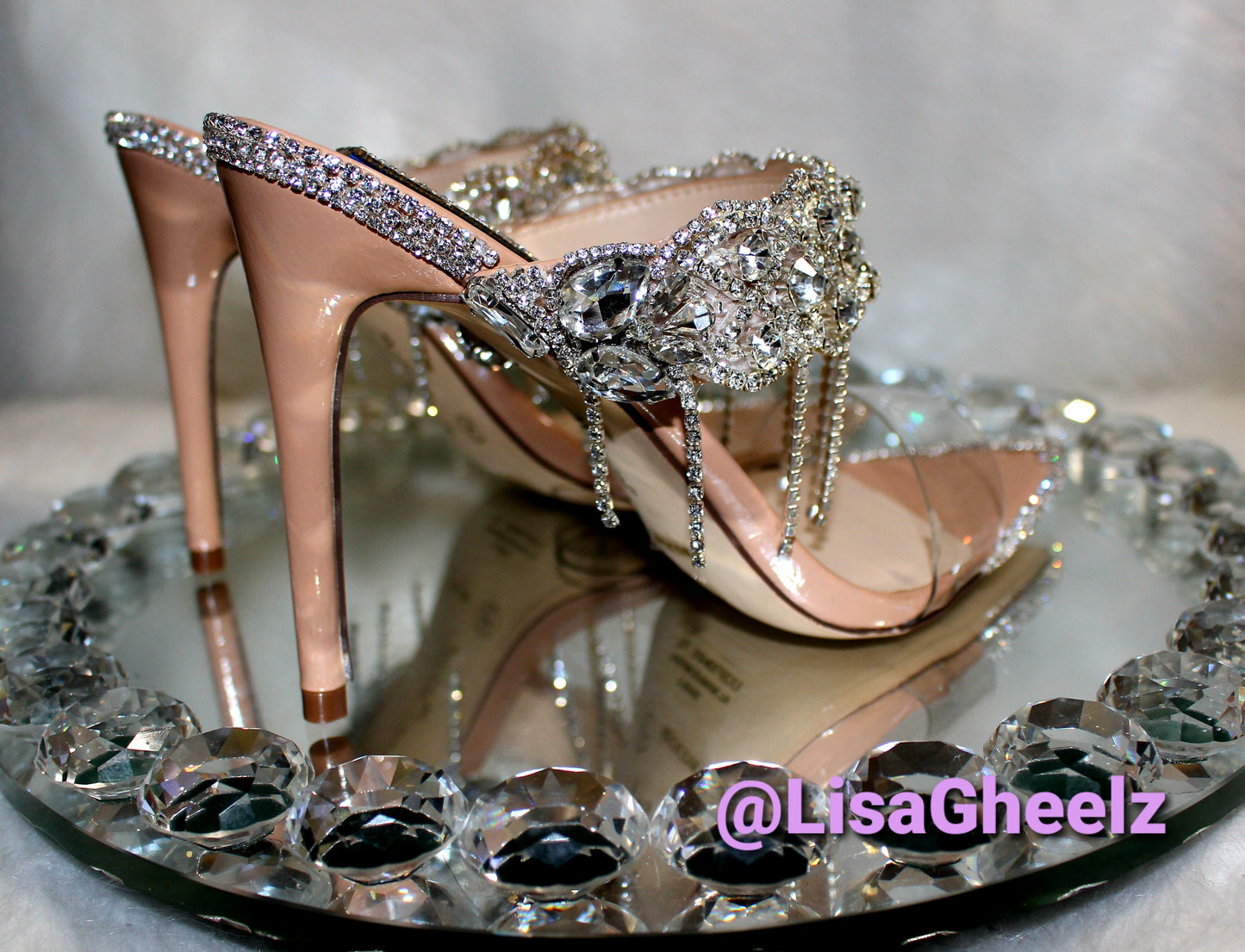 Cleo Crystal Heels