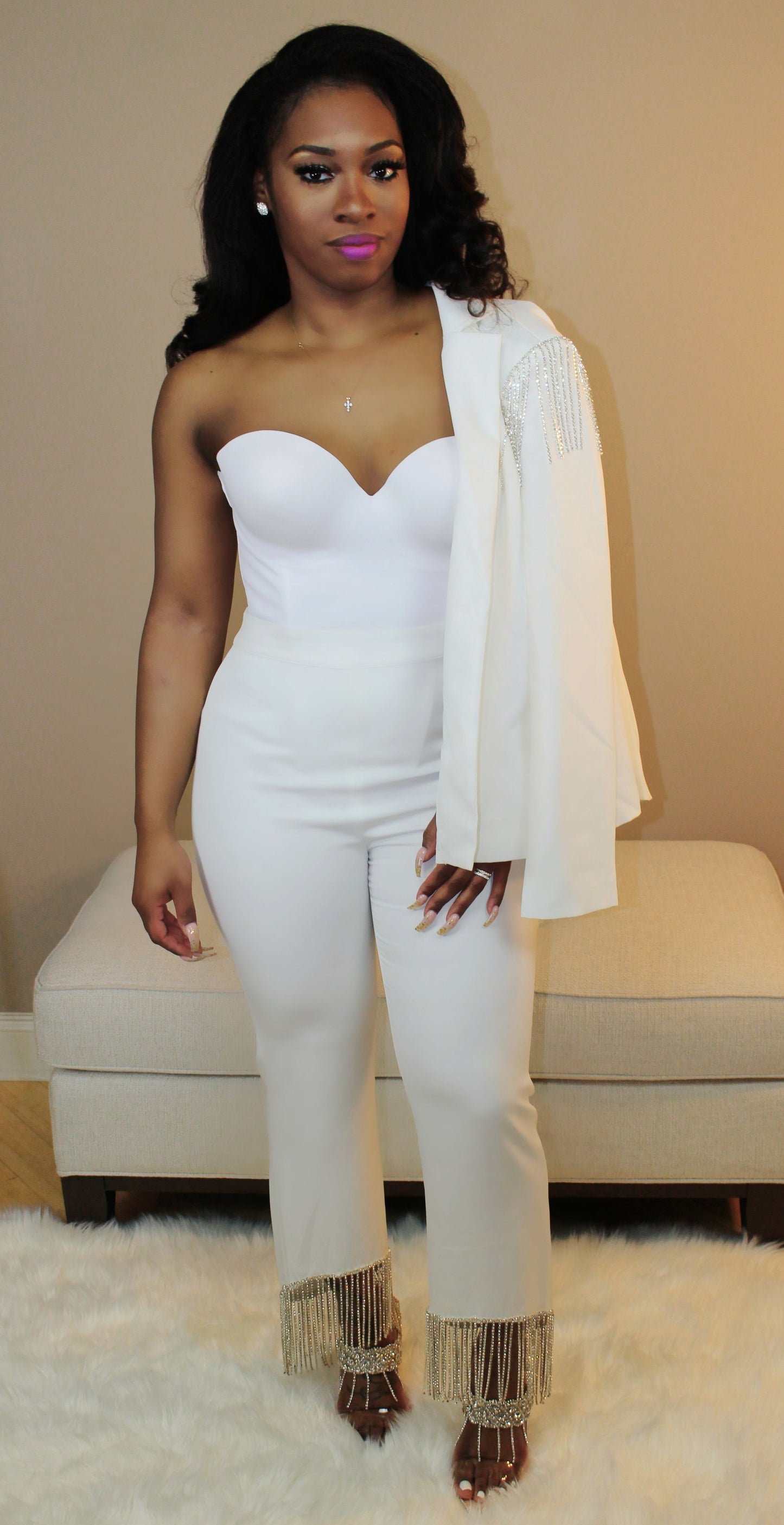 Lady Laura Suit - White