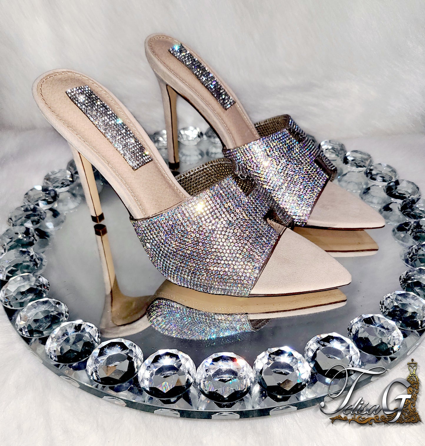 Zani AB Crystal Heels