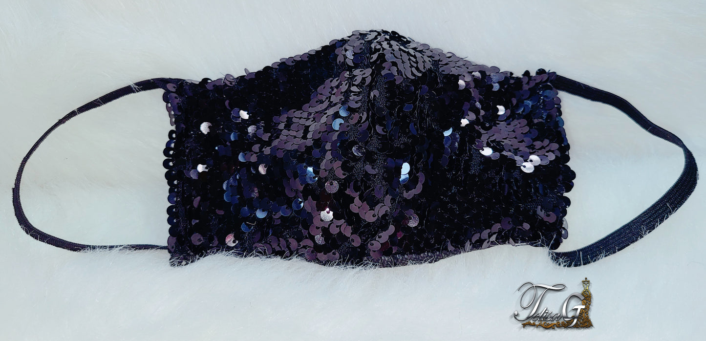 Bella Sequin Face Mask
