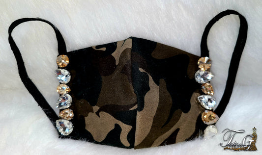 Adley Army Face Mask