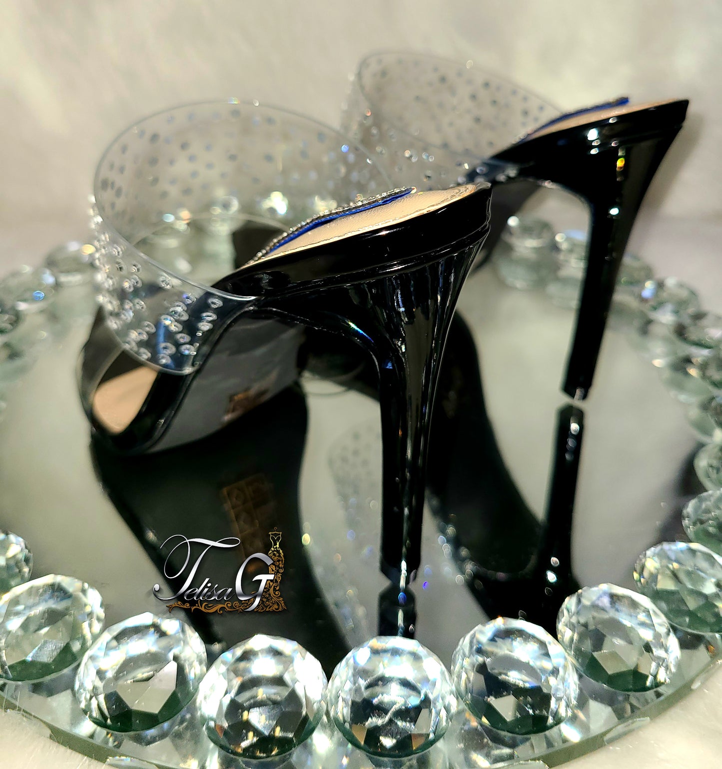 Carine Crystal Heels