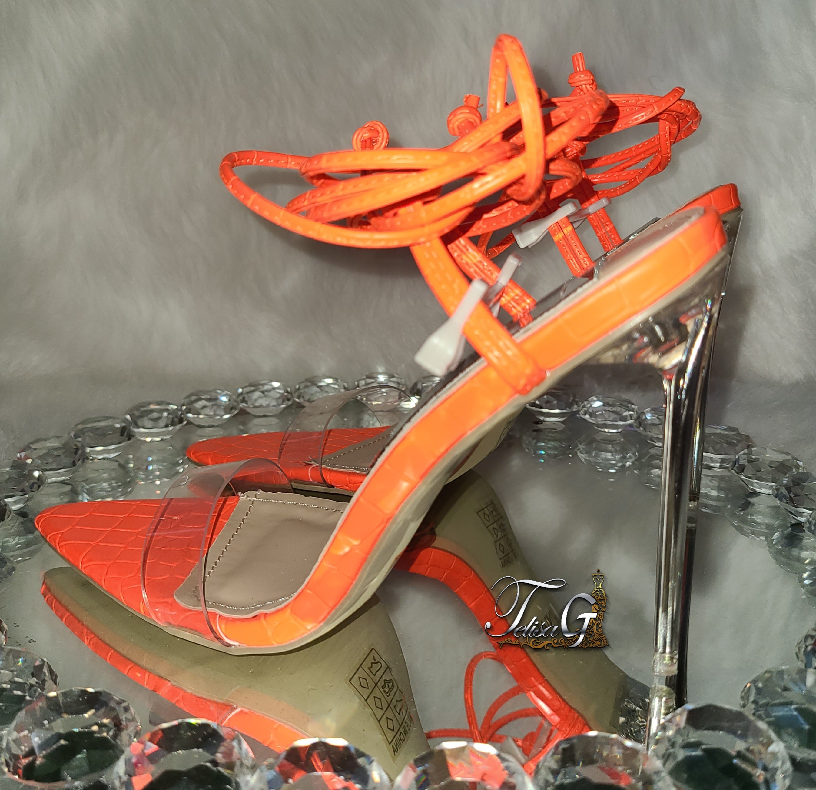 【新品未使用】te+ 手袋 check WOMEN orange 21cm 8-5318-02 耐熱手袋 ゼテックスプラス TM 5本指手袋 350mm 20112