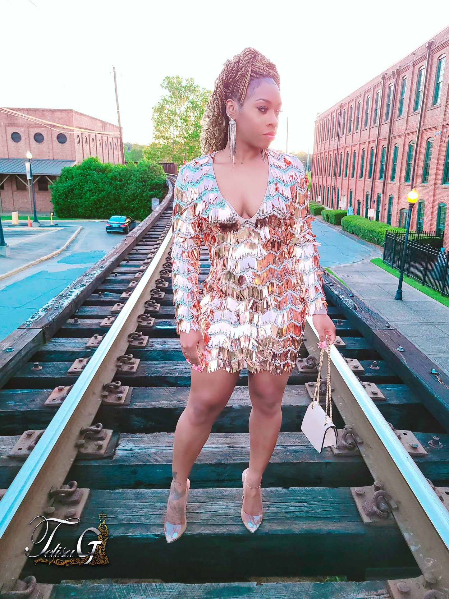 Rose Gold Heaven Dress