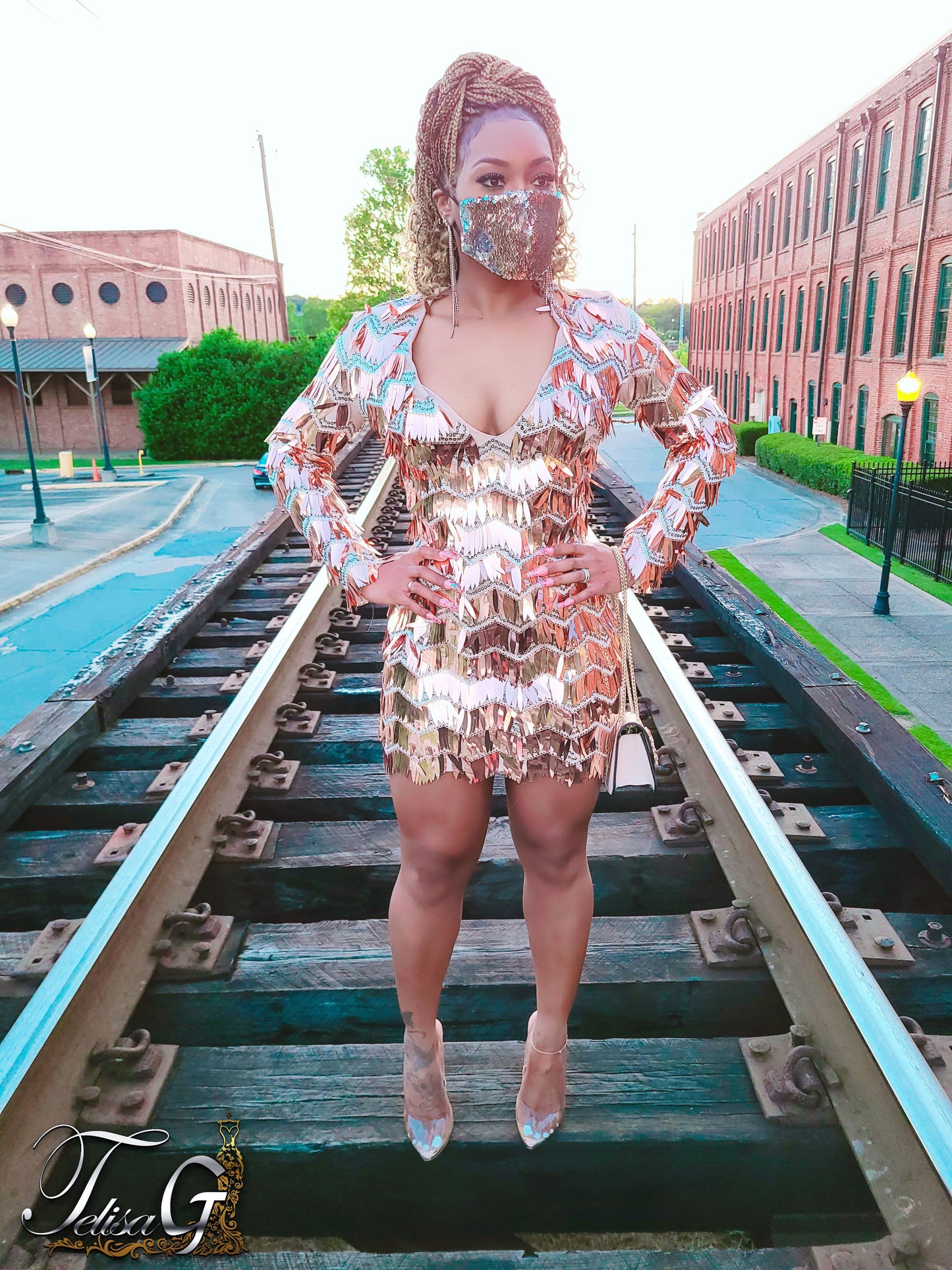 Rose Gold Heaven Dress