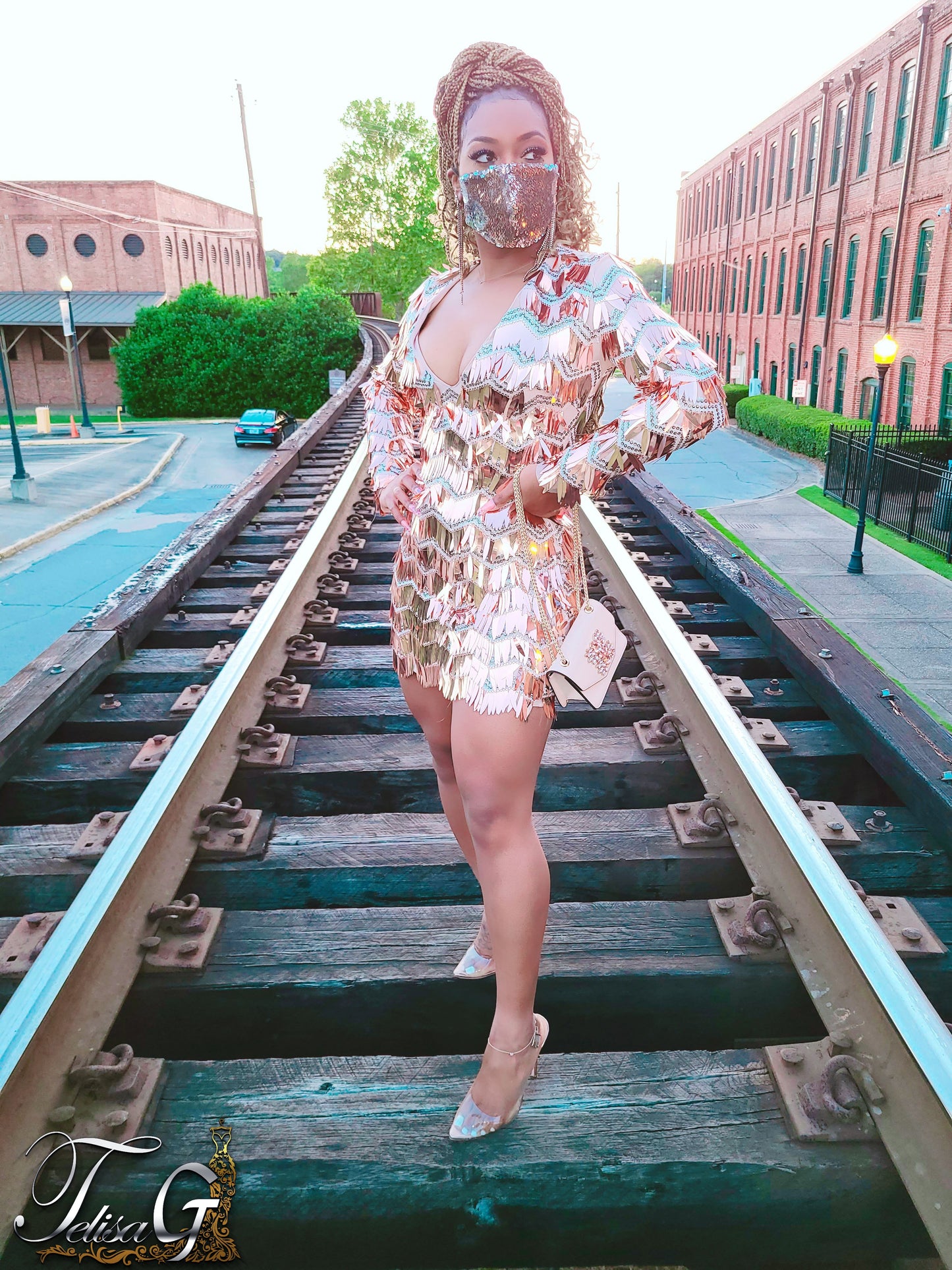 Rose Gold Heaven Dress