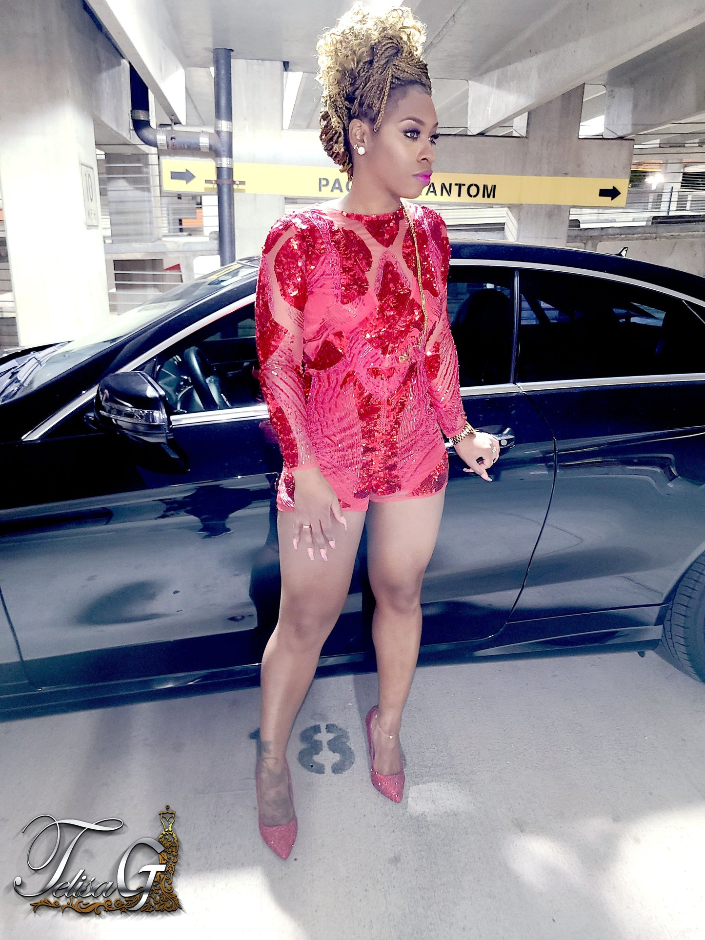 Red Hot Romper