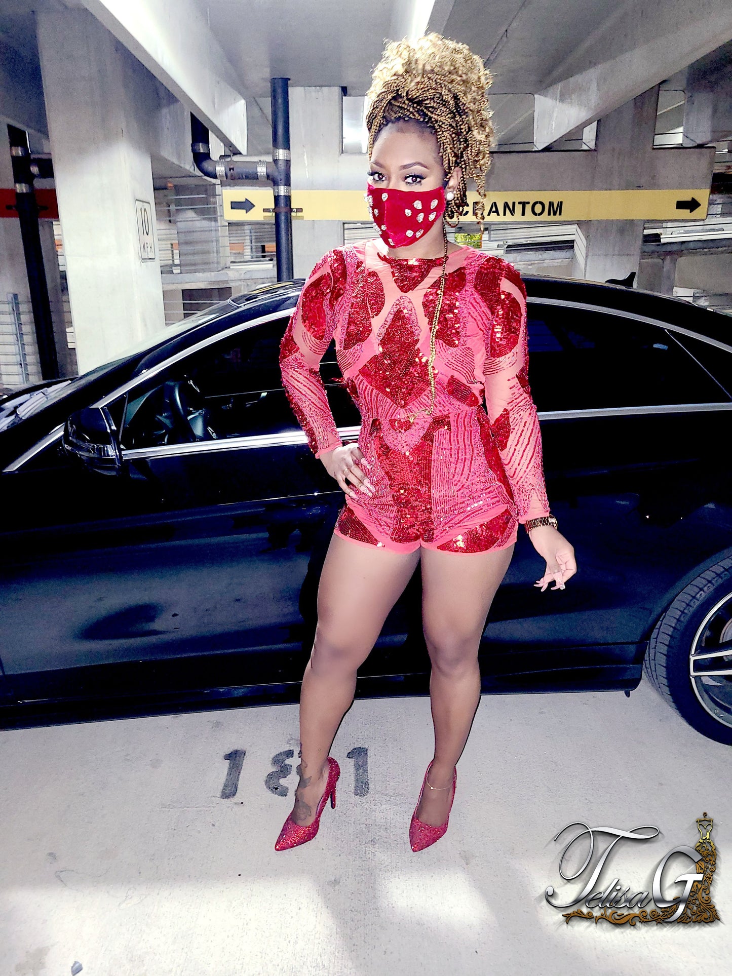 Red Hot Romper