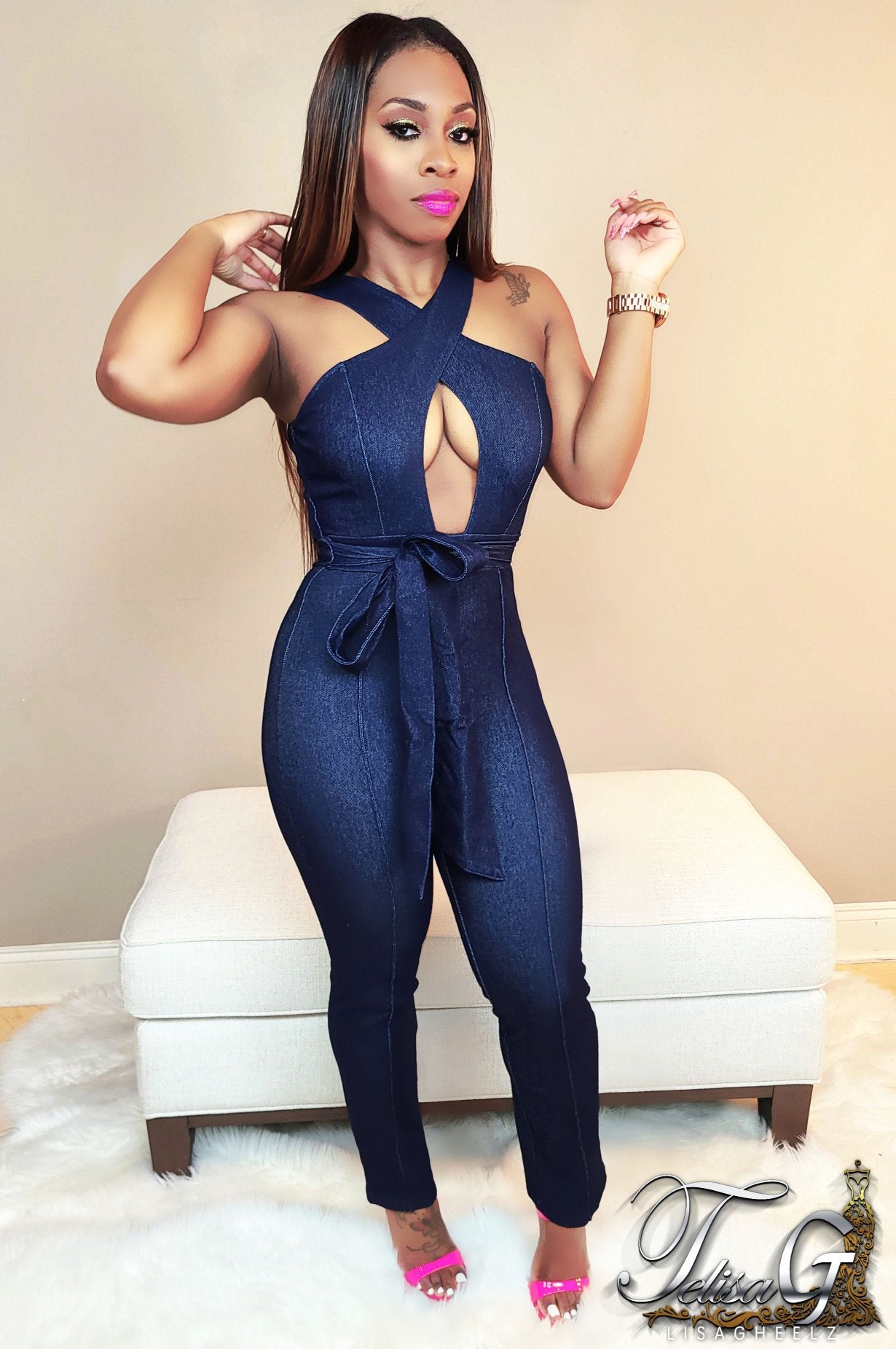 Pilar Denim Jumpsuit