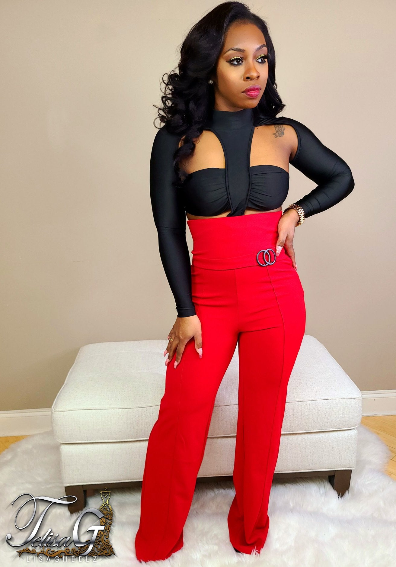 Hazel High-Waisted Pants
