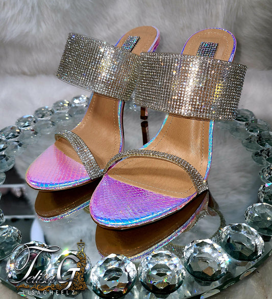 Rainbow Crystal Heels