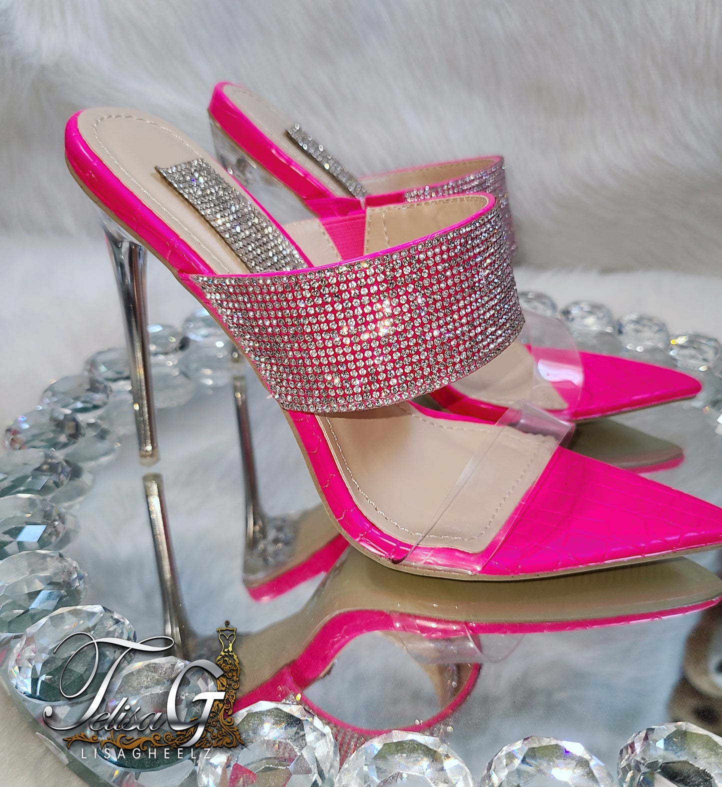 Pink Ice Heels