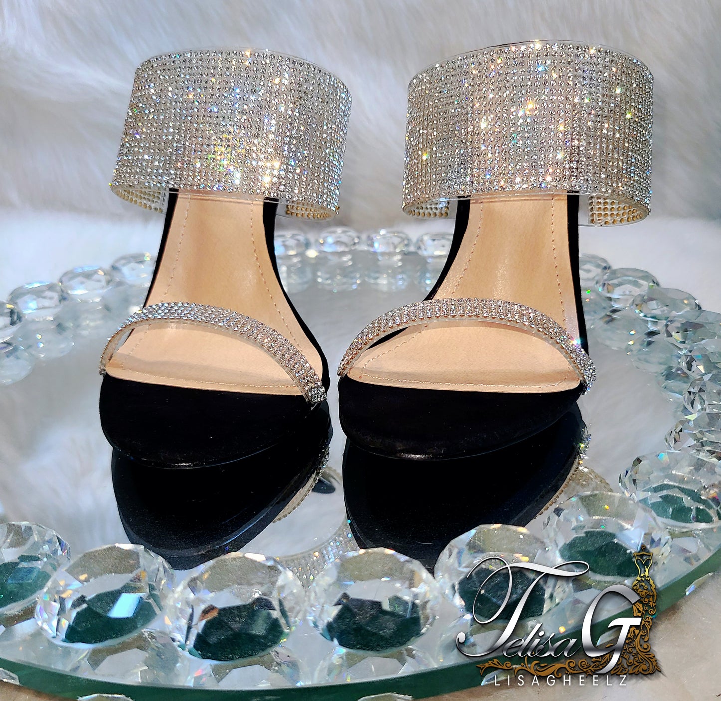 Midnight Diamond Heels