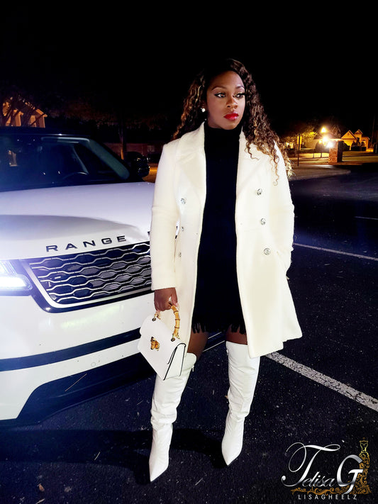 Wendy White Croc Boots