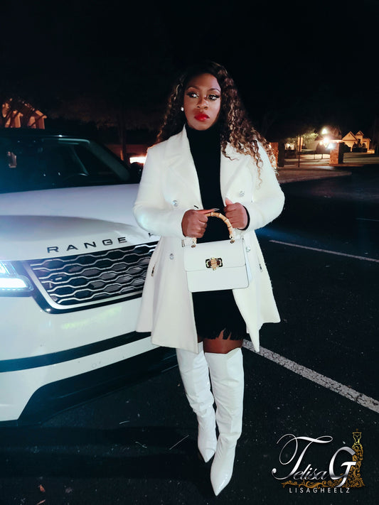 Wendy White Croc Boots