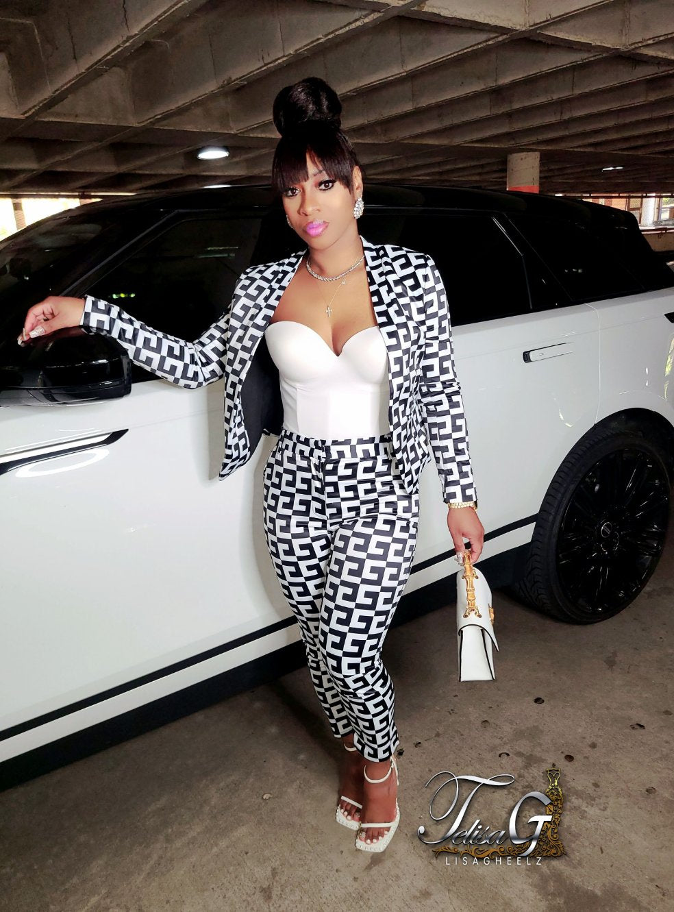 Panda Printed Suit