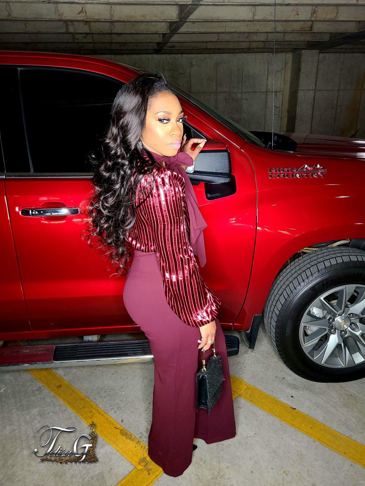 Divine Wine Jumpsuit