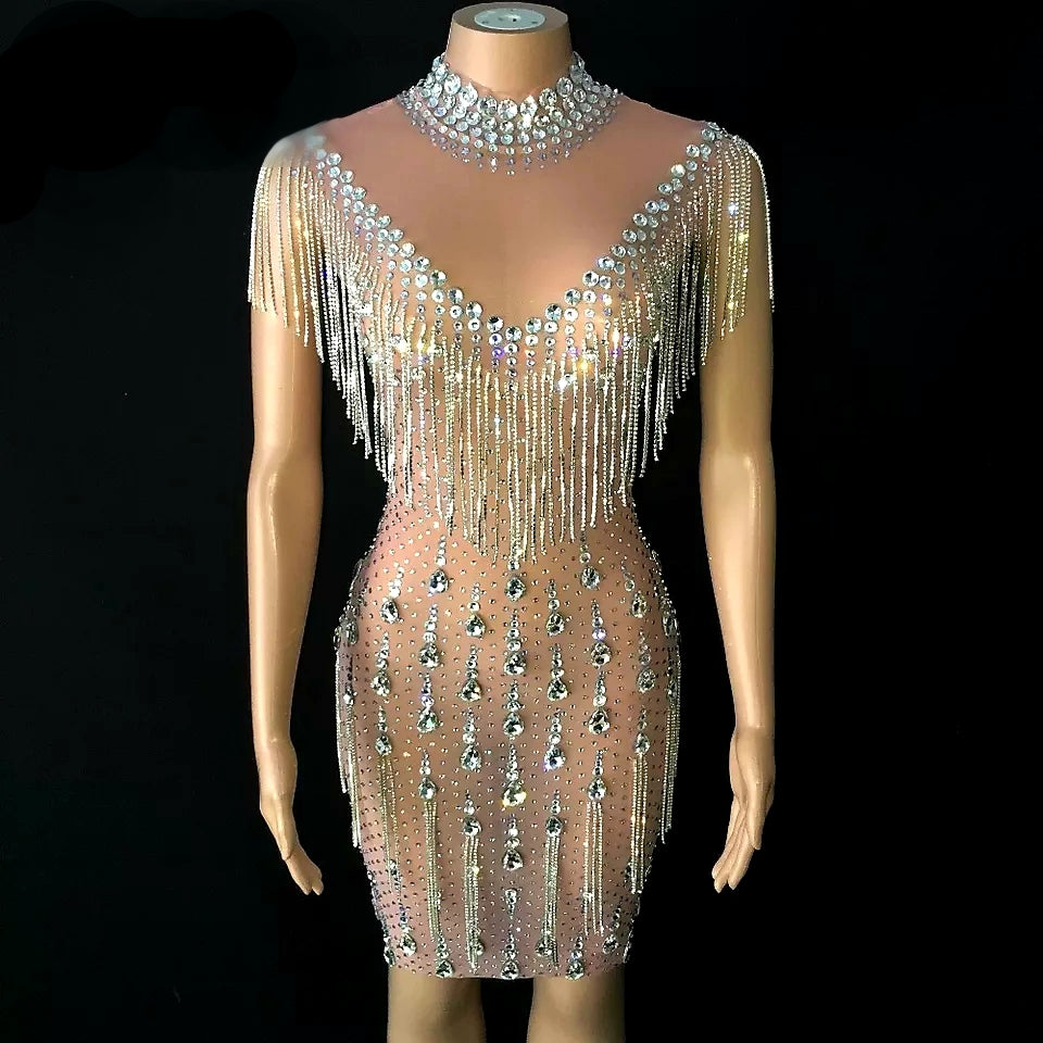 Jenny covered in Gems