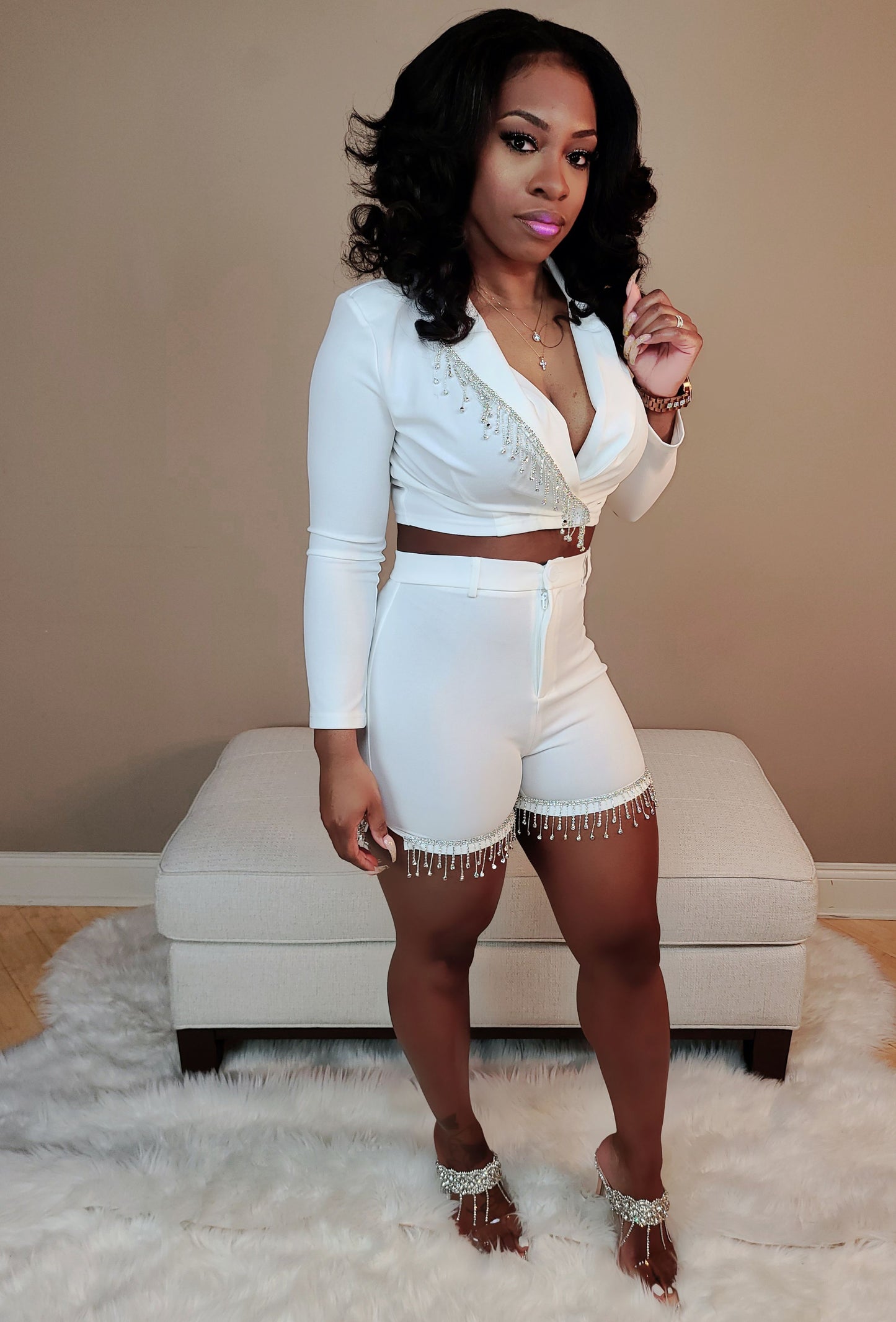 Paris Shorts Suit