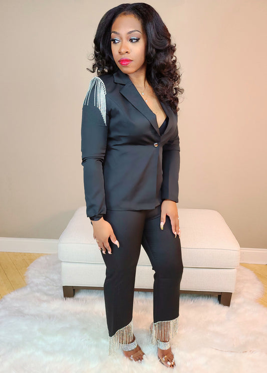 Lady Laura Suit - Black