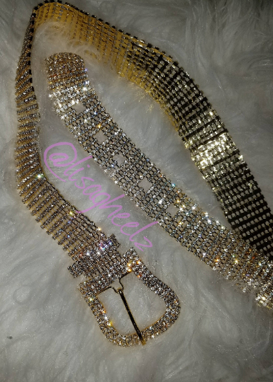 Dani Diamond Crystal Belt