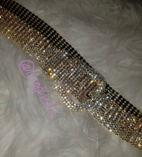 Dani Diamond Crystal Belt