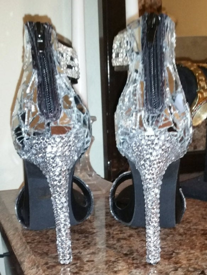 Molly Mirror Heels