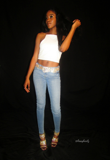 Dani Diamond Crystal Belt