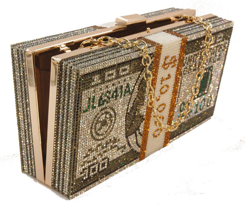 Dollar Bill Clutch
