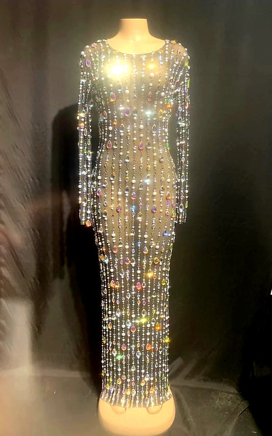 Diana covered in Diamonds - Black