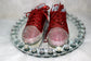 Ruby Red Rhinestone Sneakers