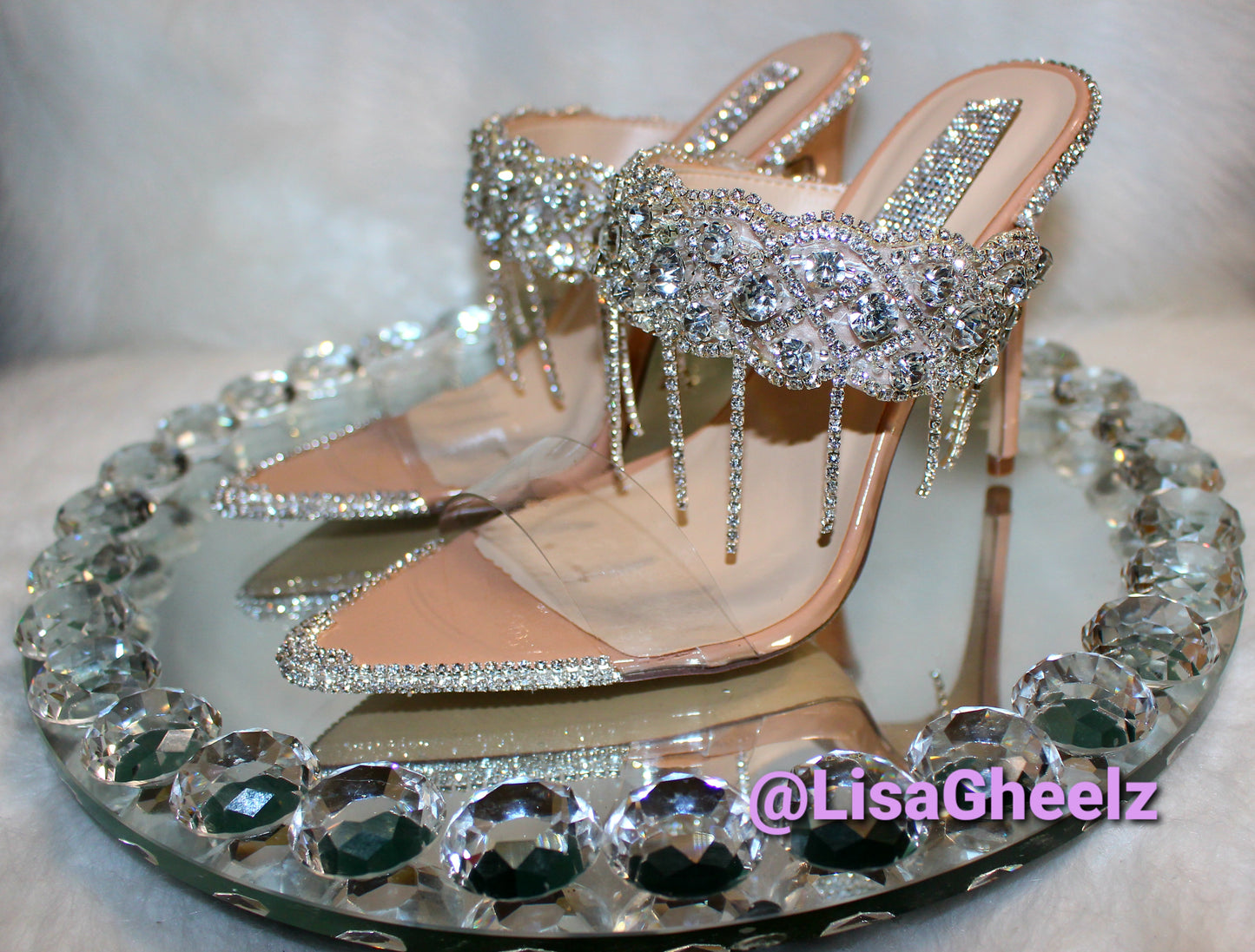 Cleo Crystal Heels