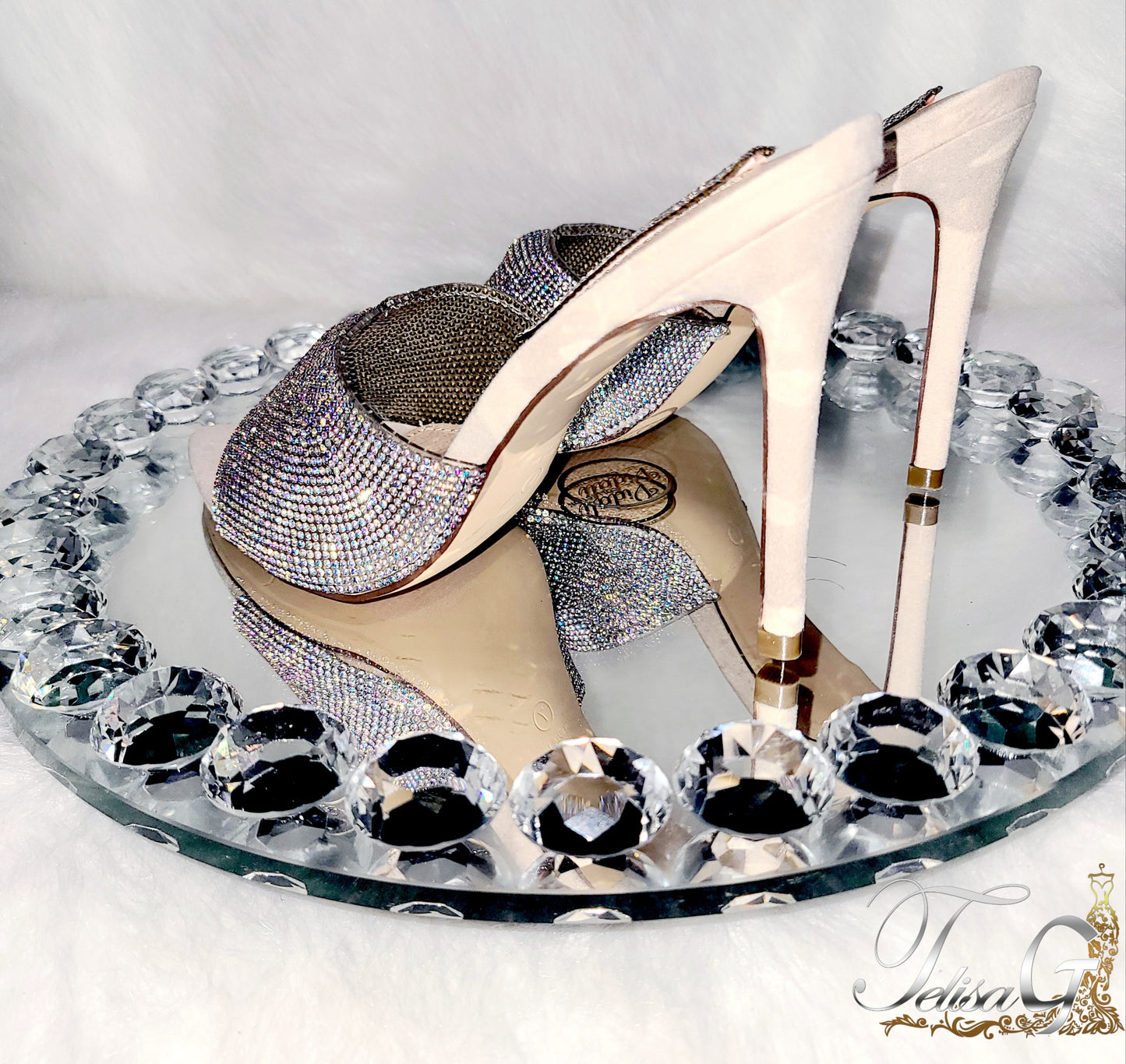 Zani AB Crystal Heels