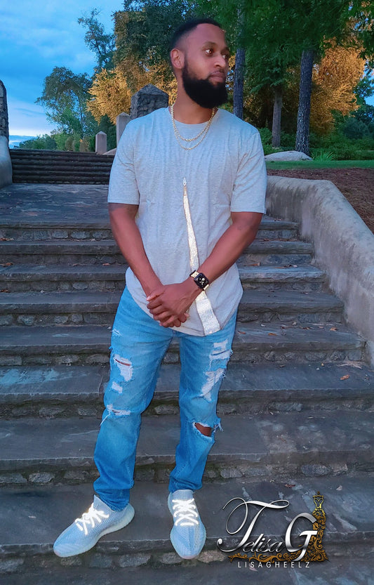 LG Ripped Jeans (Light Blue)