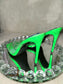 Ashley Diamond TIP Heels (Green)